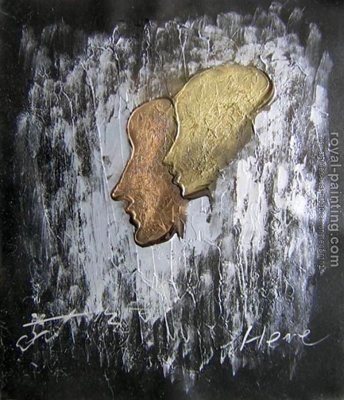 Hand Painted : Modern oil painting Hand Painted : Modern oil painting